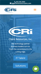 Mobile Screenshot of clientresourcesinc.com